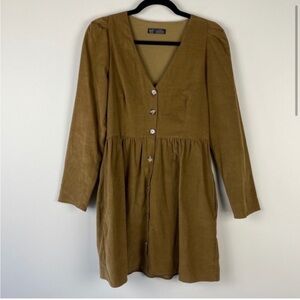 Zara Corduroy Dress